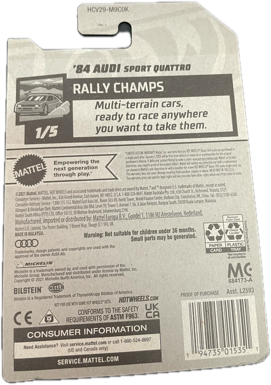 84 Audi Sport Quattro