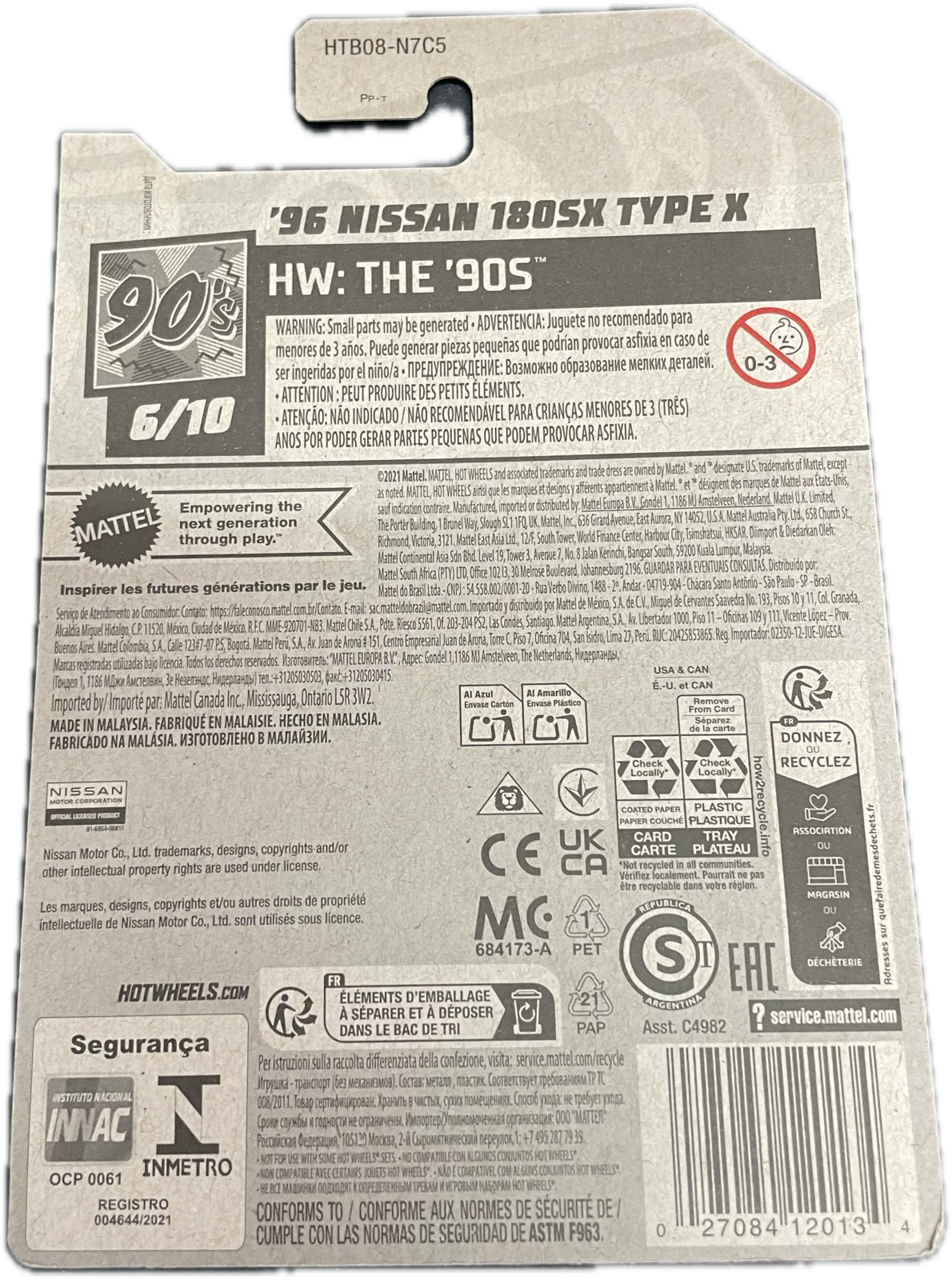 96 Nissan 180SX Type X