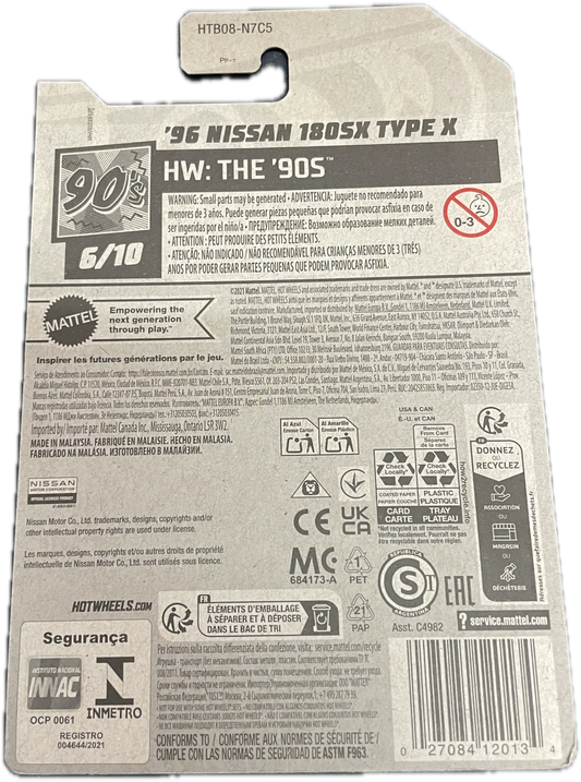 96 Nissan 180SX Type X