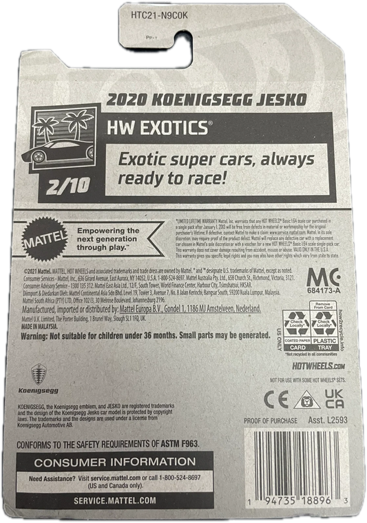 2020 Koenigsegg Jesko