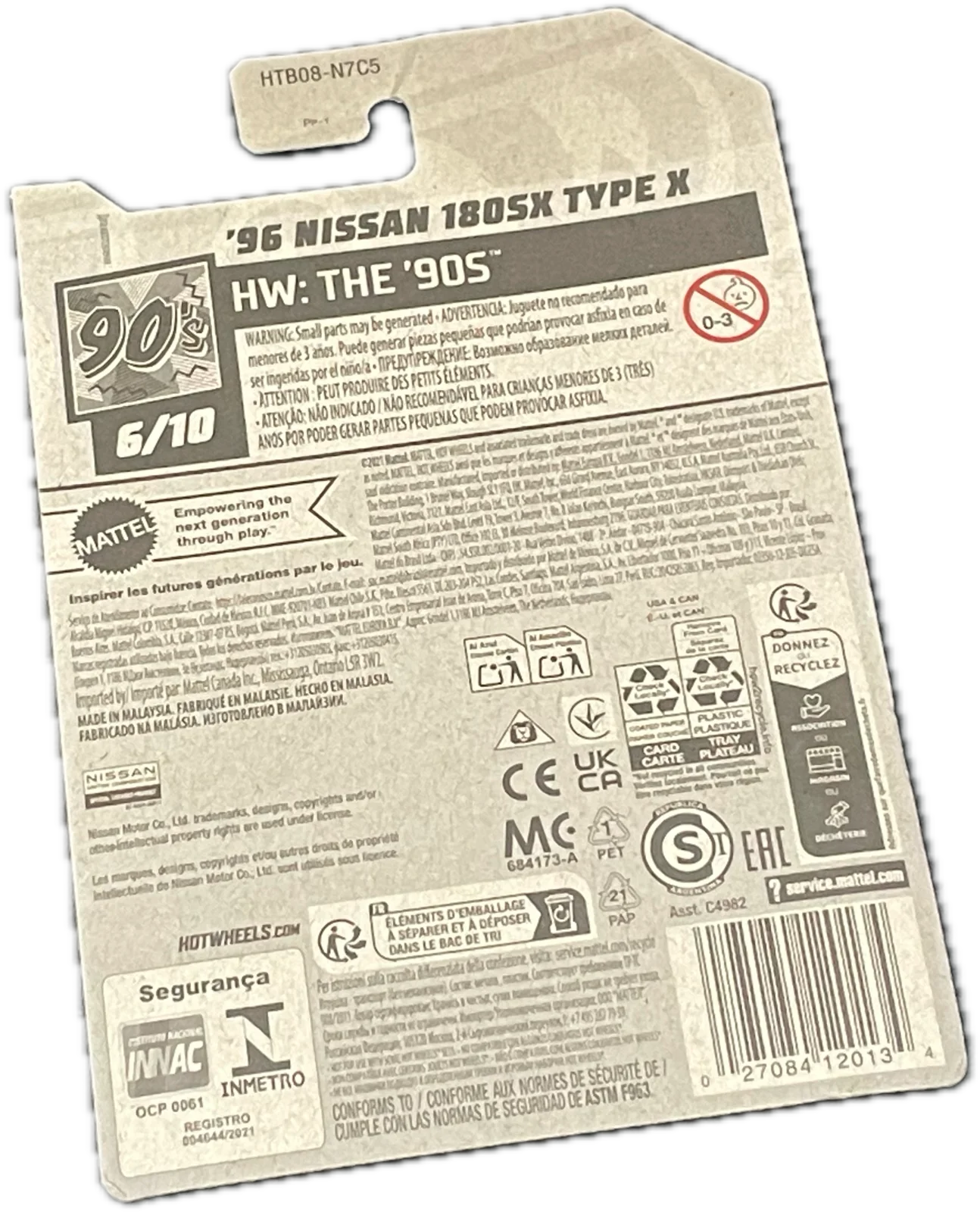 96 Nissan 180SX Type X