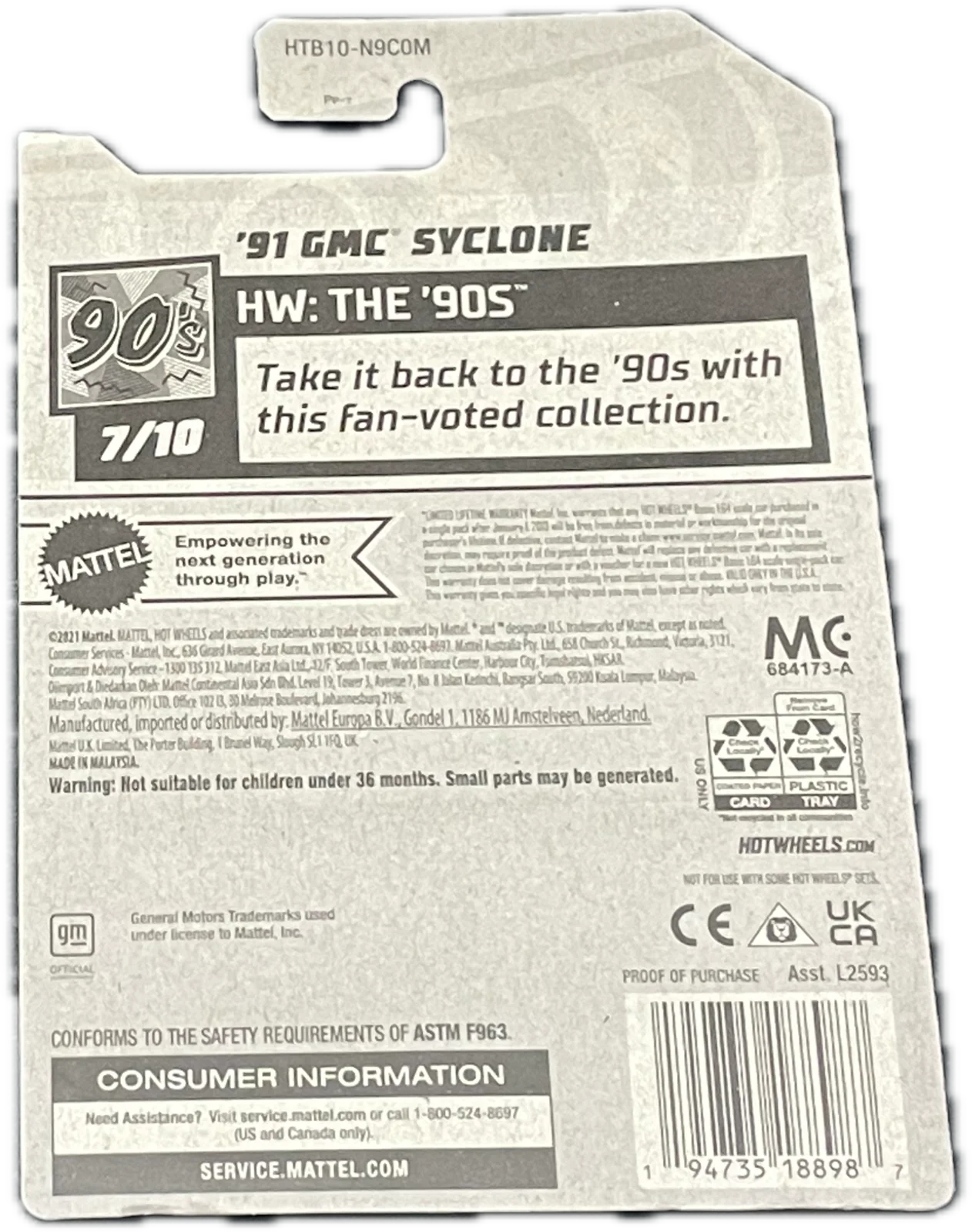91 GMC' Syclone
