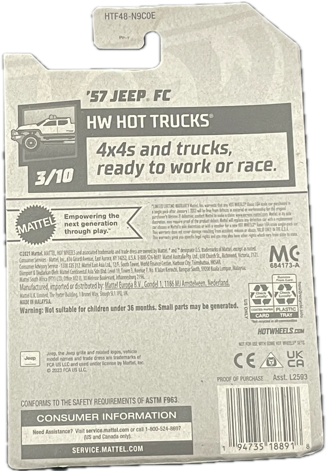 57 Jeep Fc