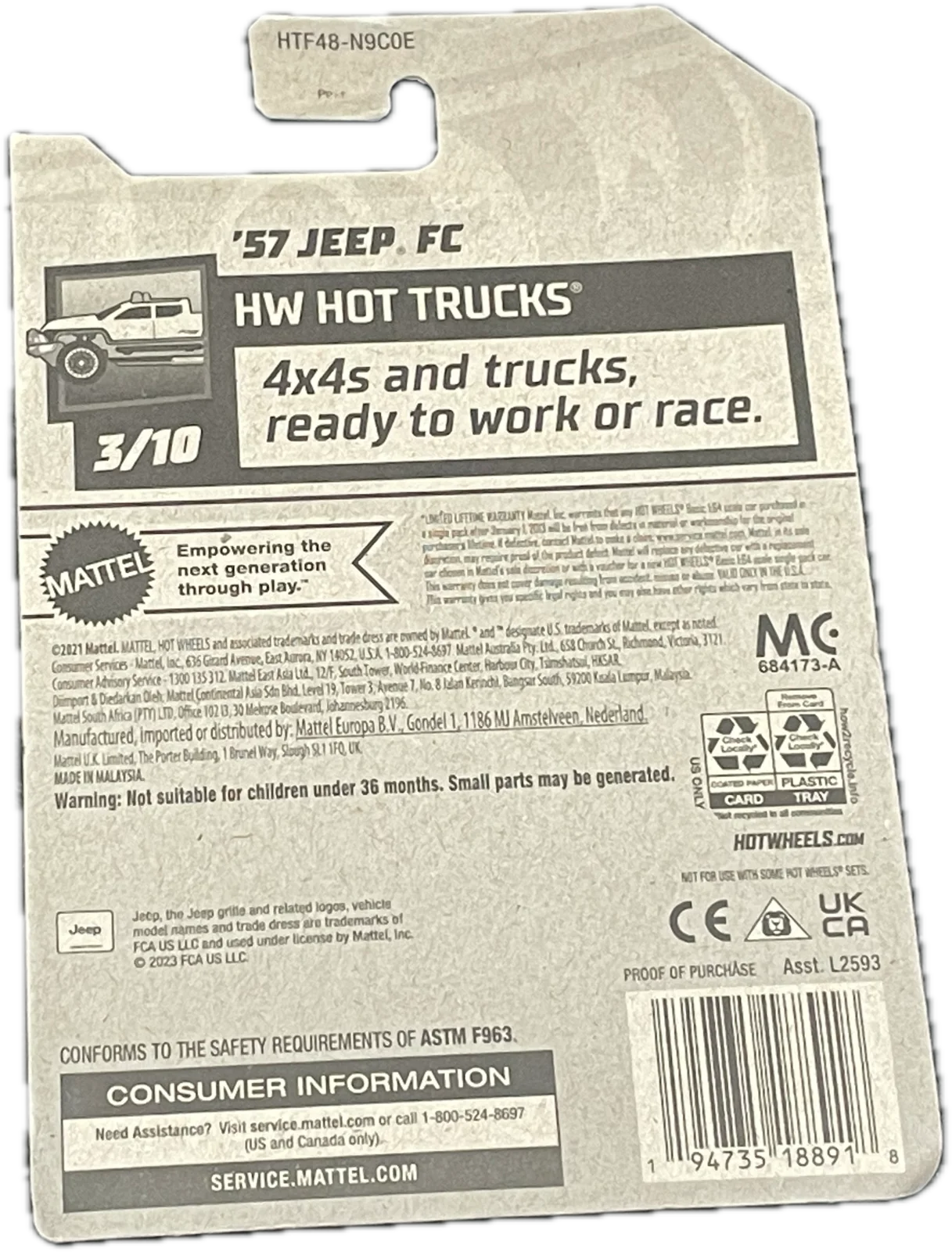 57 Jeep Fc