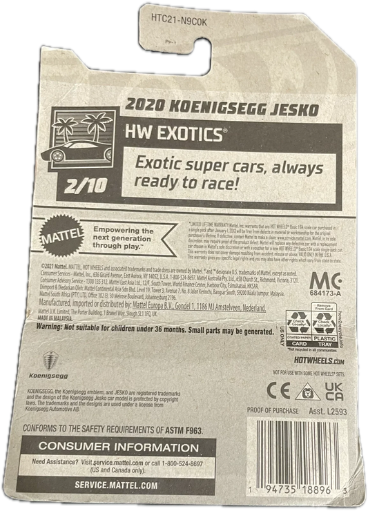 2020 Koenigsegg Jesko