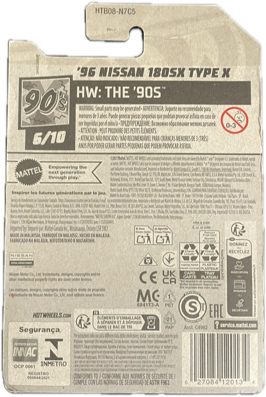 96 Nissan 180SX Type X