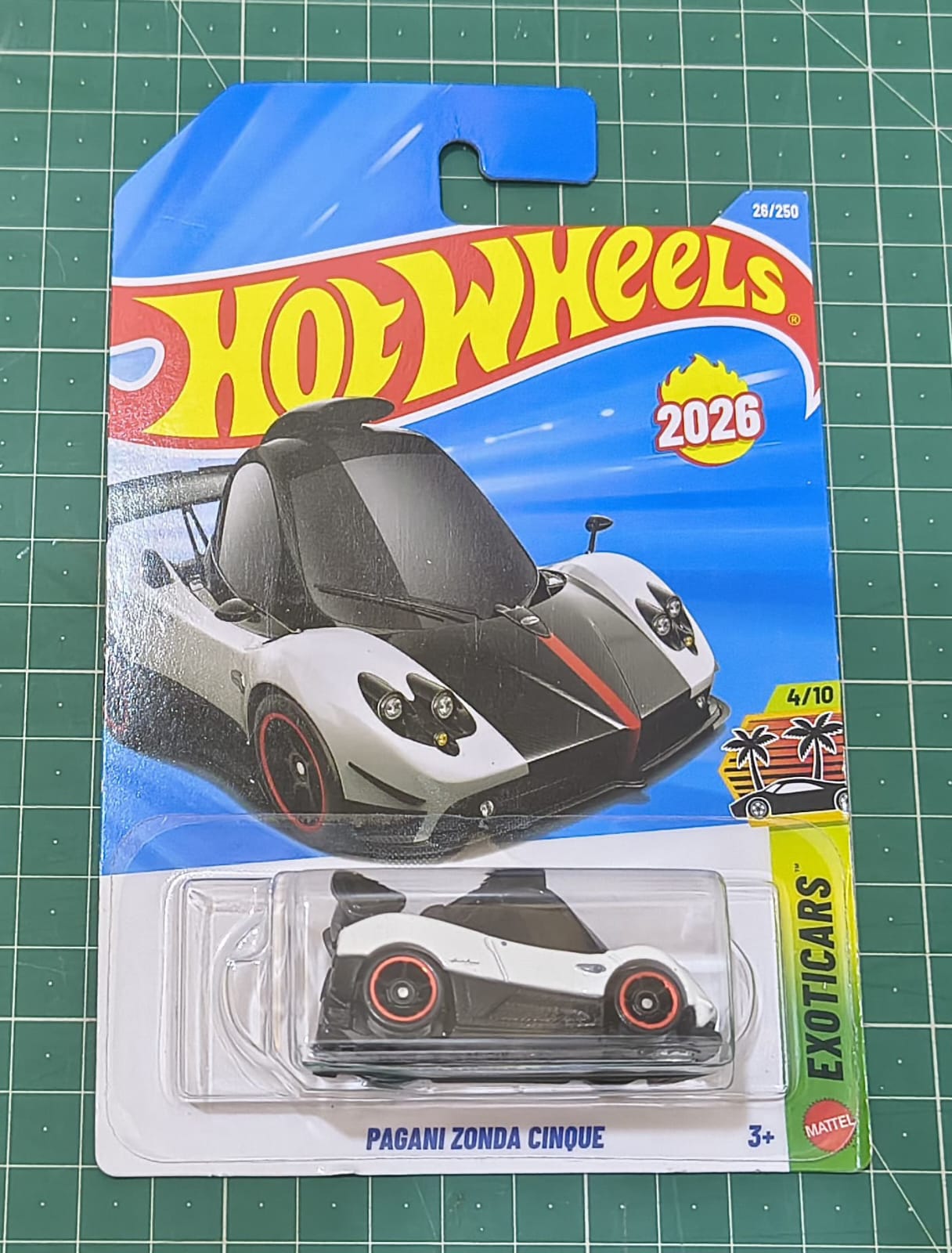 Pagani Zonda Cinque Hot Wheels