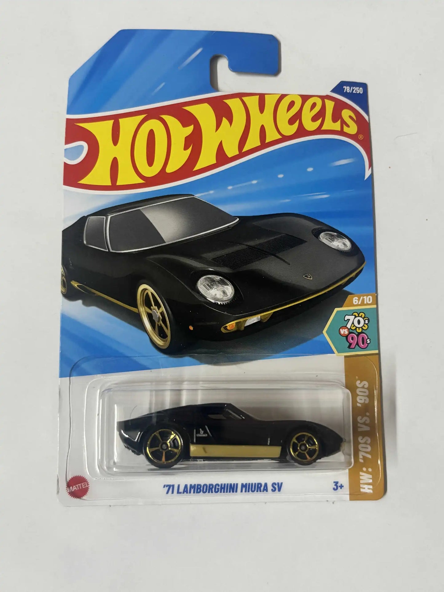 71 Lamborghini Miura SV Hot Wheels
