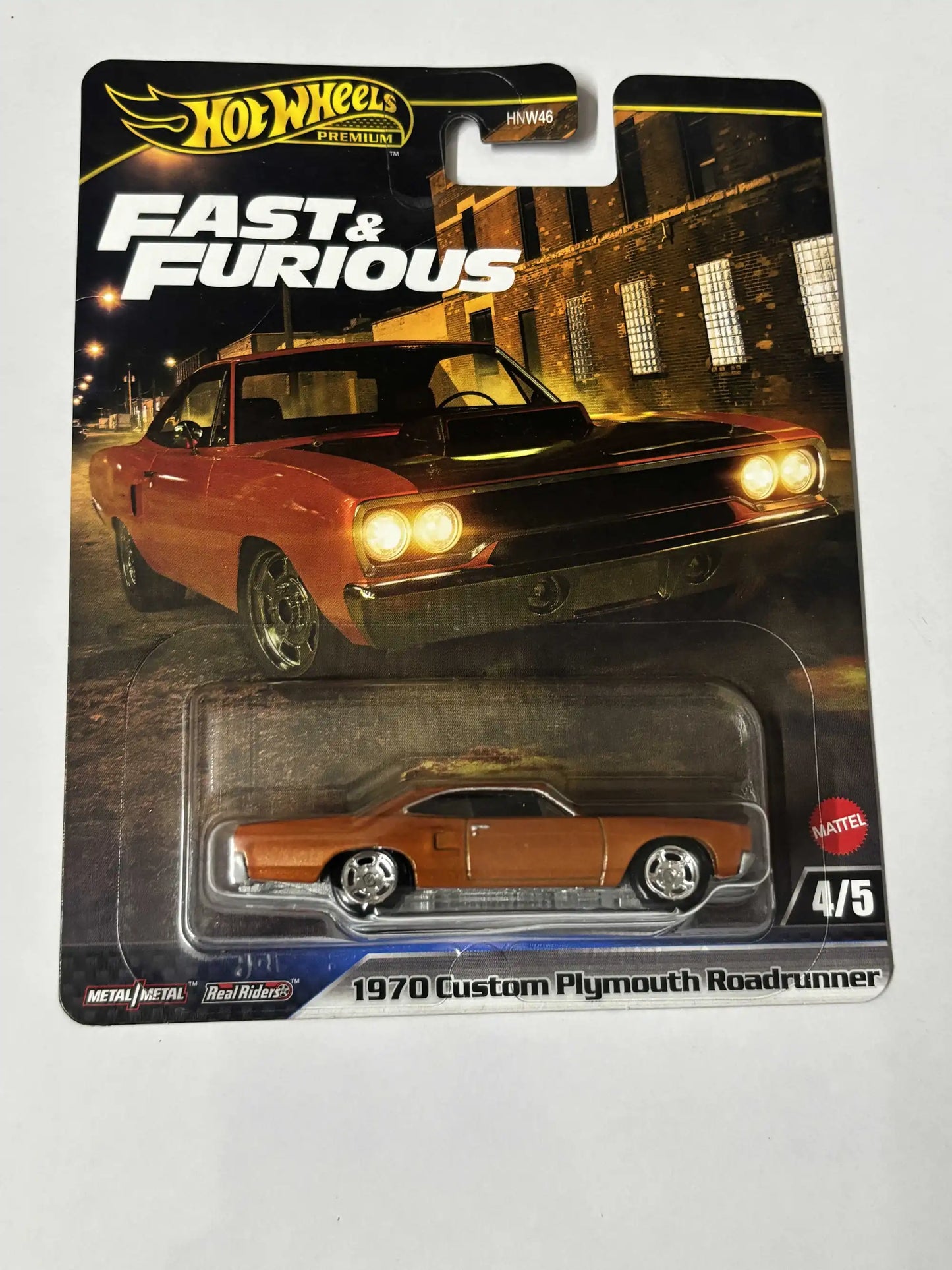 1970 Custom Plymouth Roadrunner Hot Wheels Premium