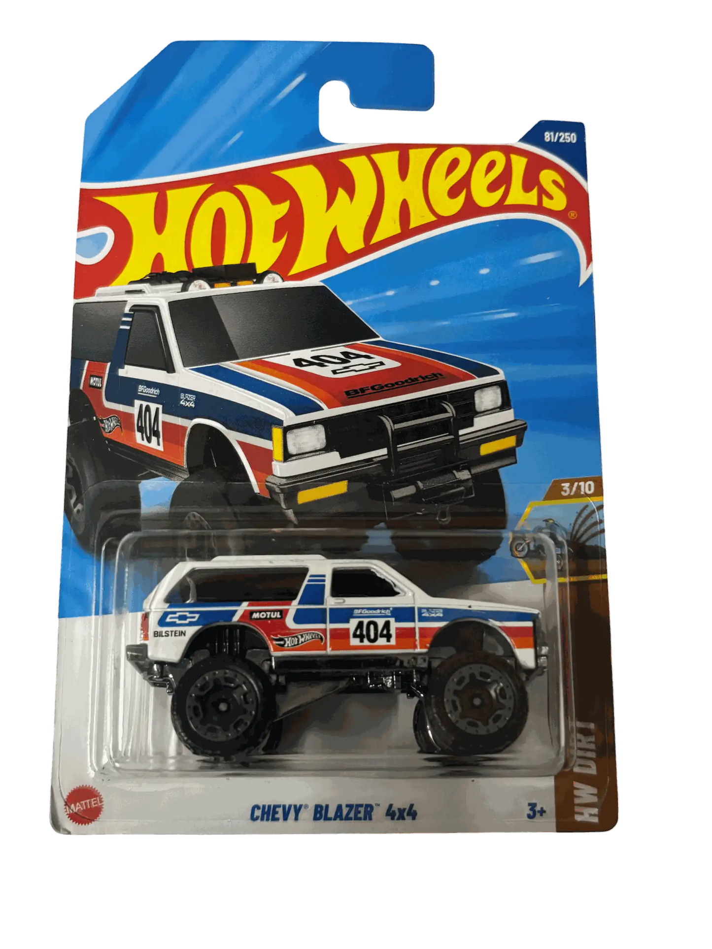 Chevrolet Blazer 4x4 White Hot Wheels