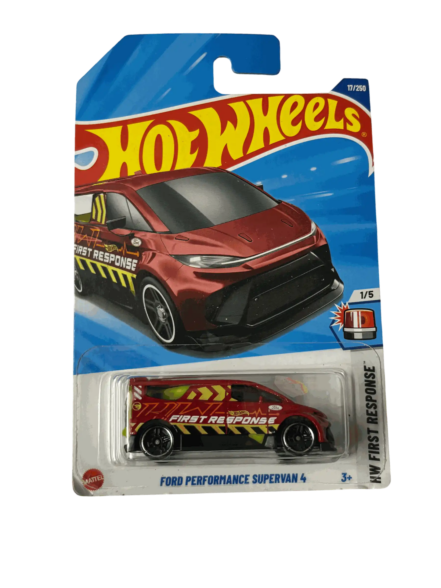 Ford Performance Supervan 4 Red Hot Wheels Treasure Hunt