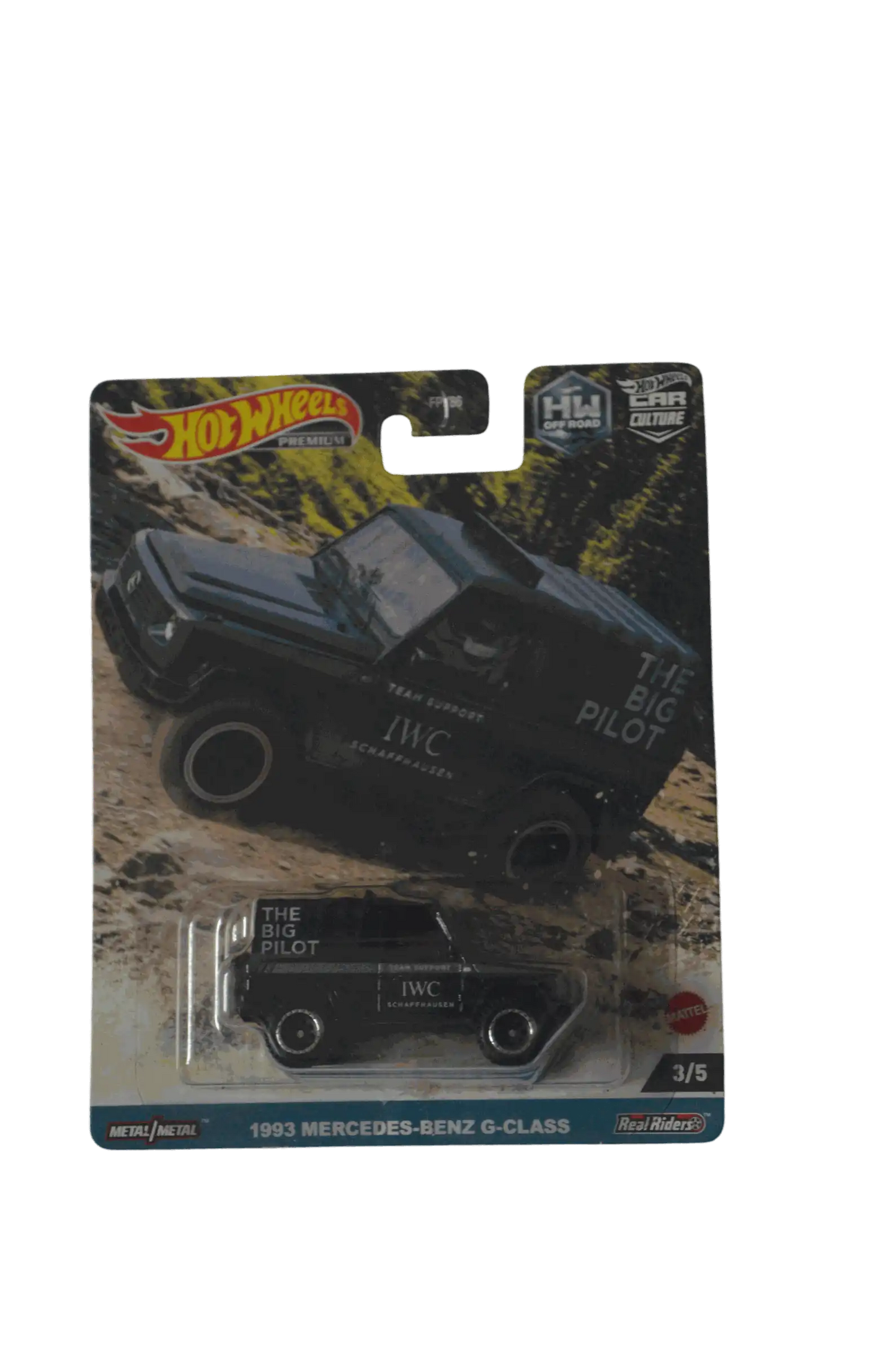 Mercedes Benz 1993 G Wagon Black Hot Wheels Premium