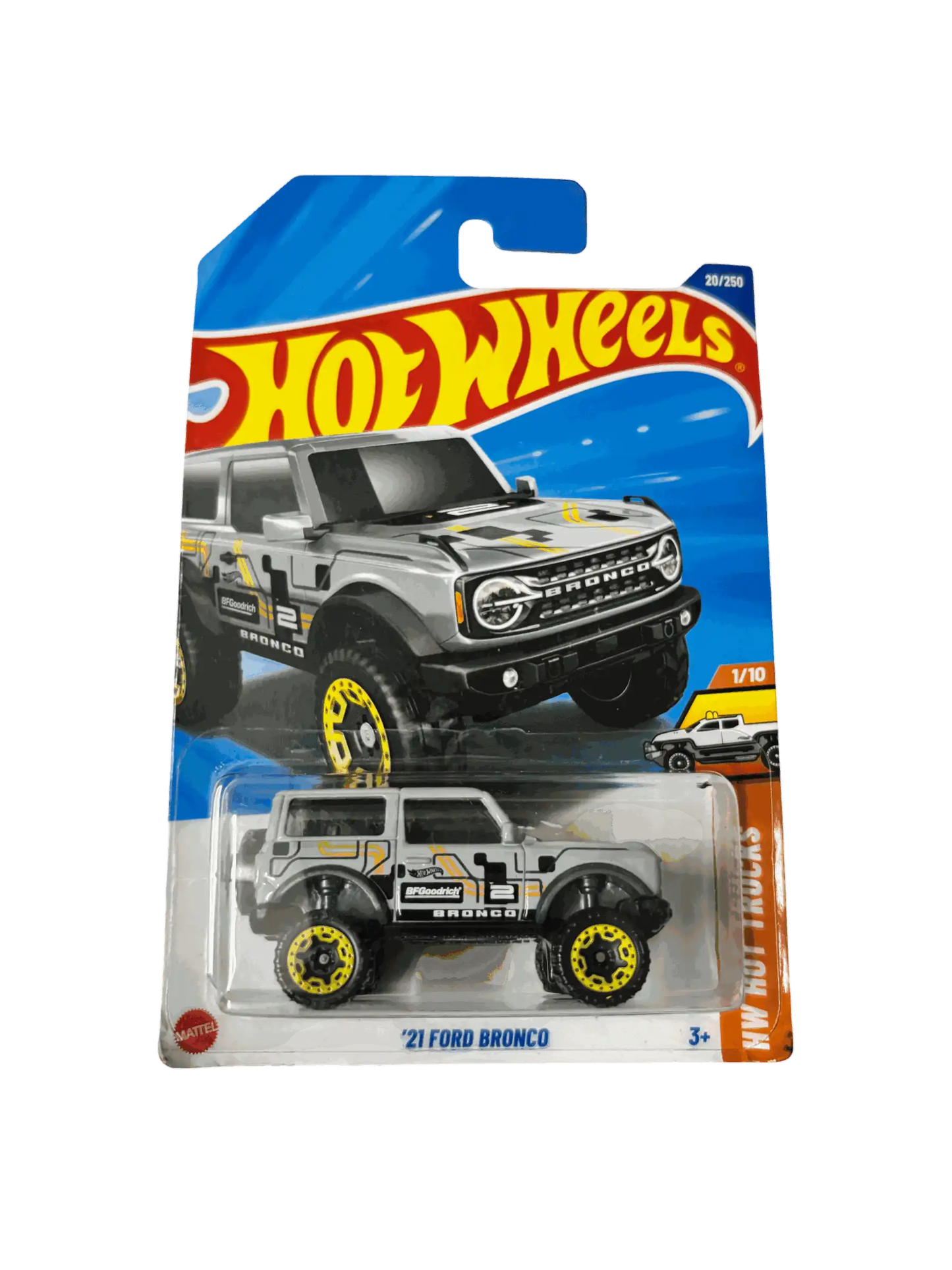Ford 2021 Bronco Grey Hot Wheels