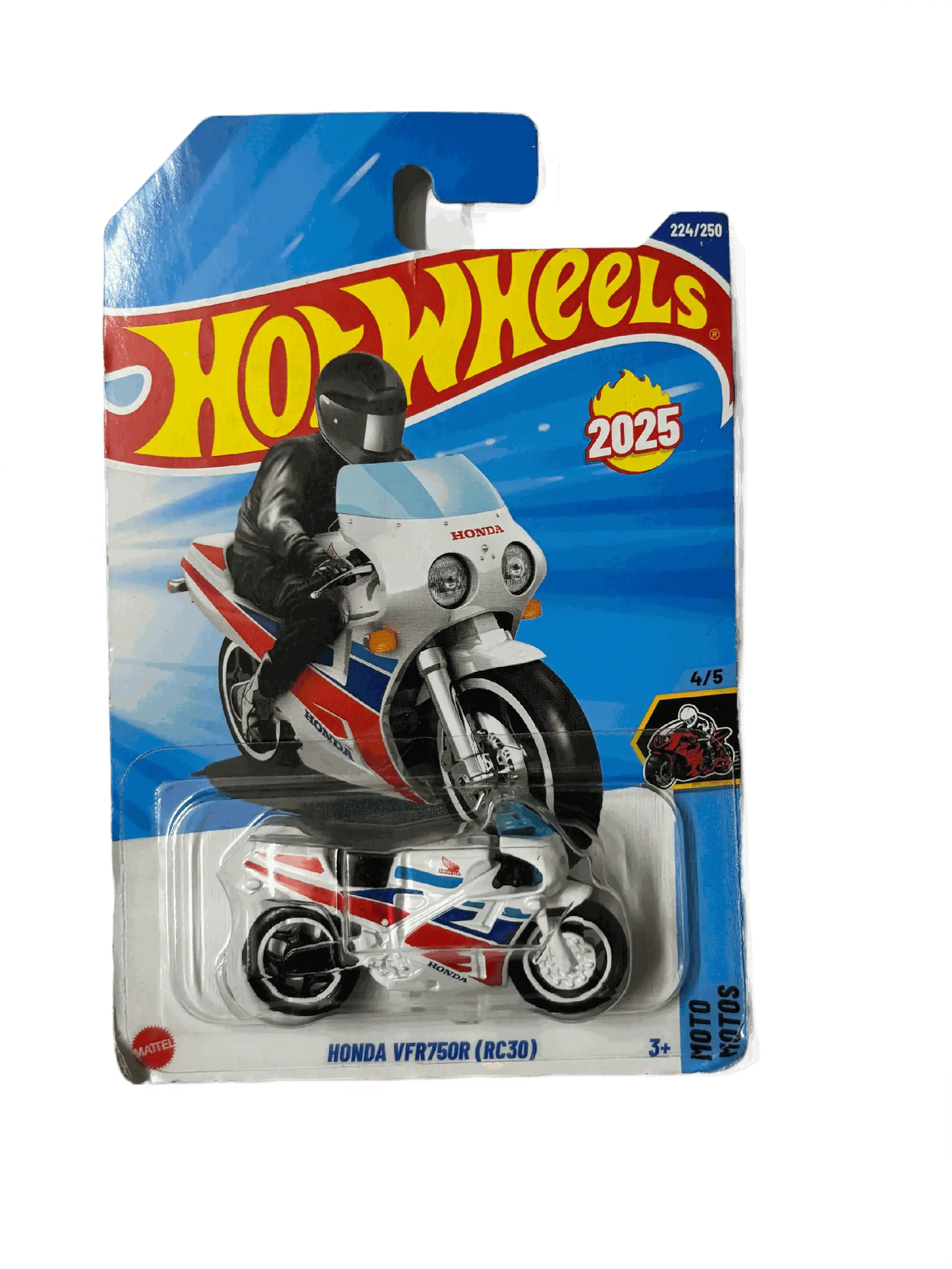 Honda VFR750R RC30 White Hot Wheels
