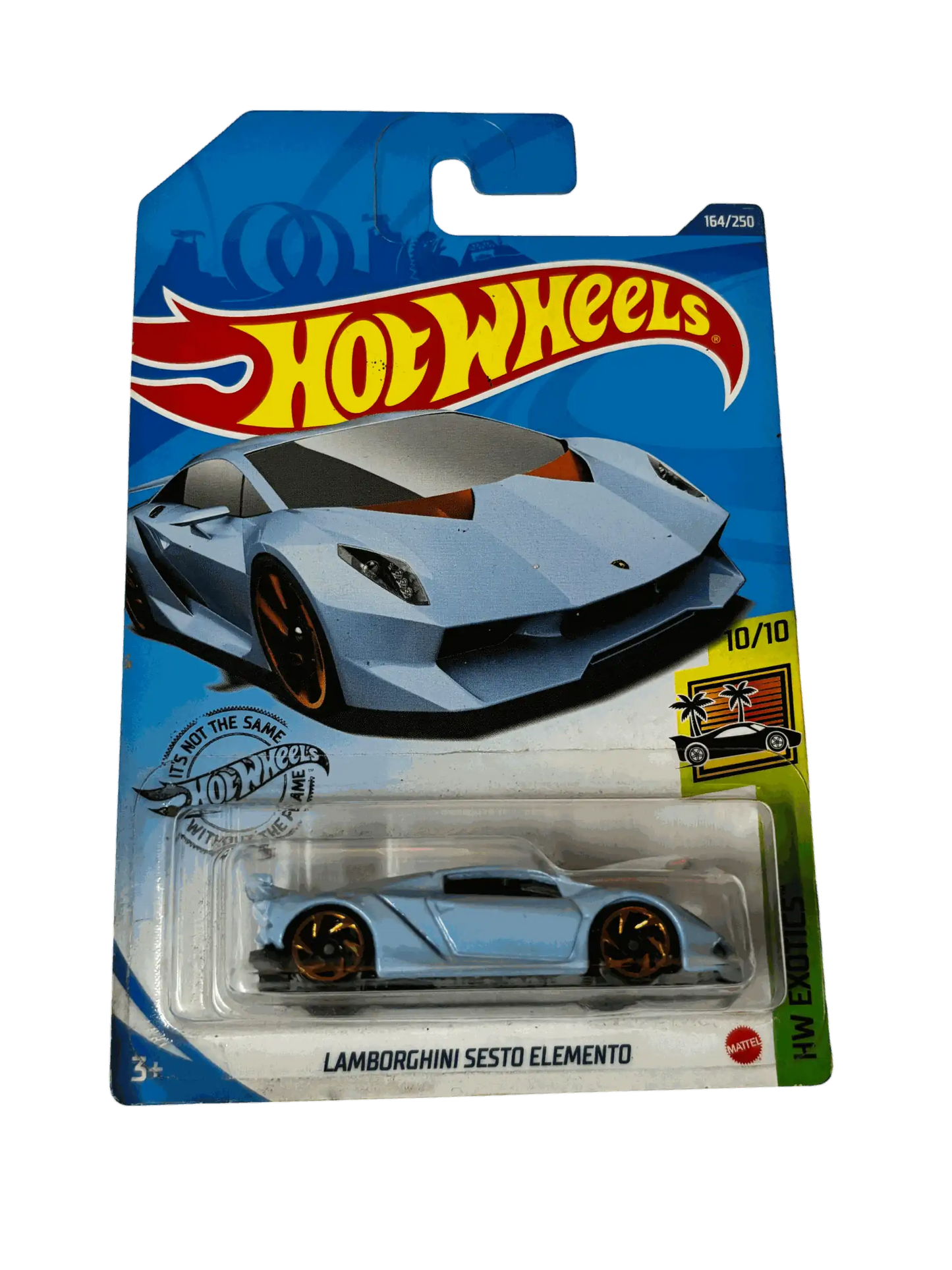 Lamborchini Sesto Elemento Light Blue Hot Wheels