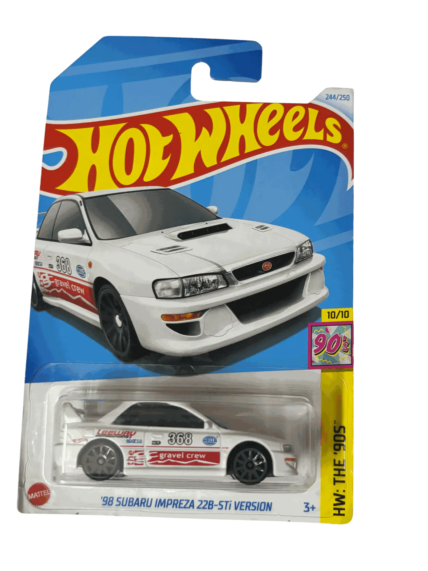 Subaru 1998 Impreza 22B STi-Version White Hot Wheels