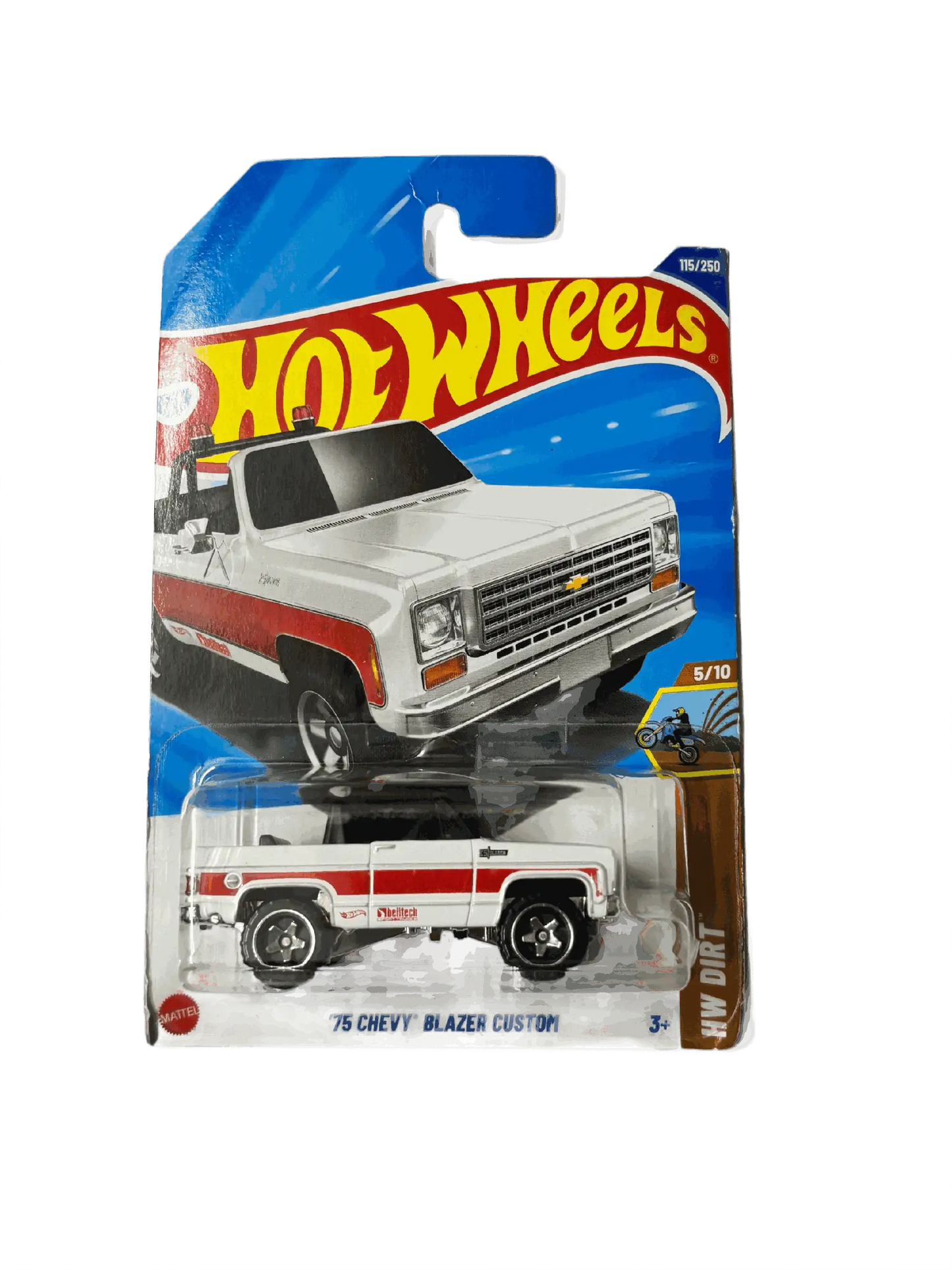 Chevrolet 1975 Custom Blazer White Hot Wheels