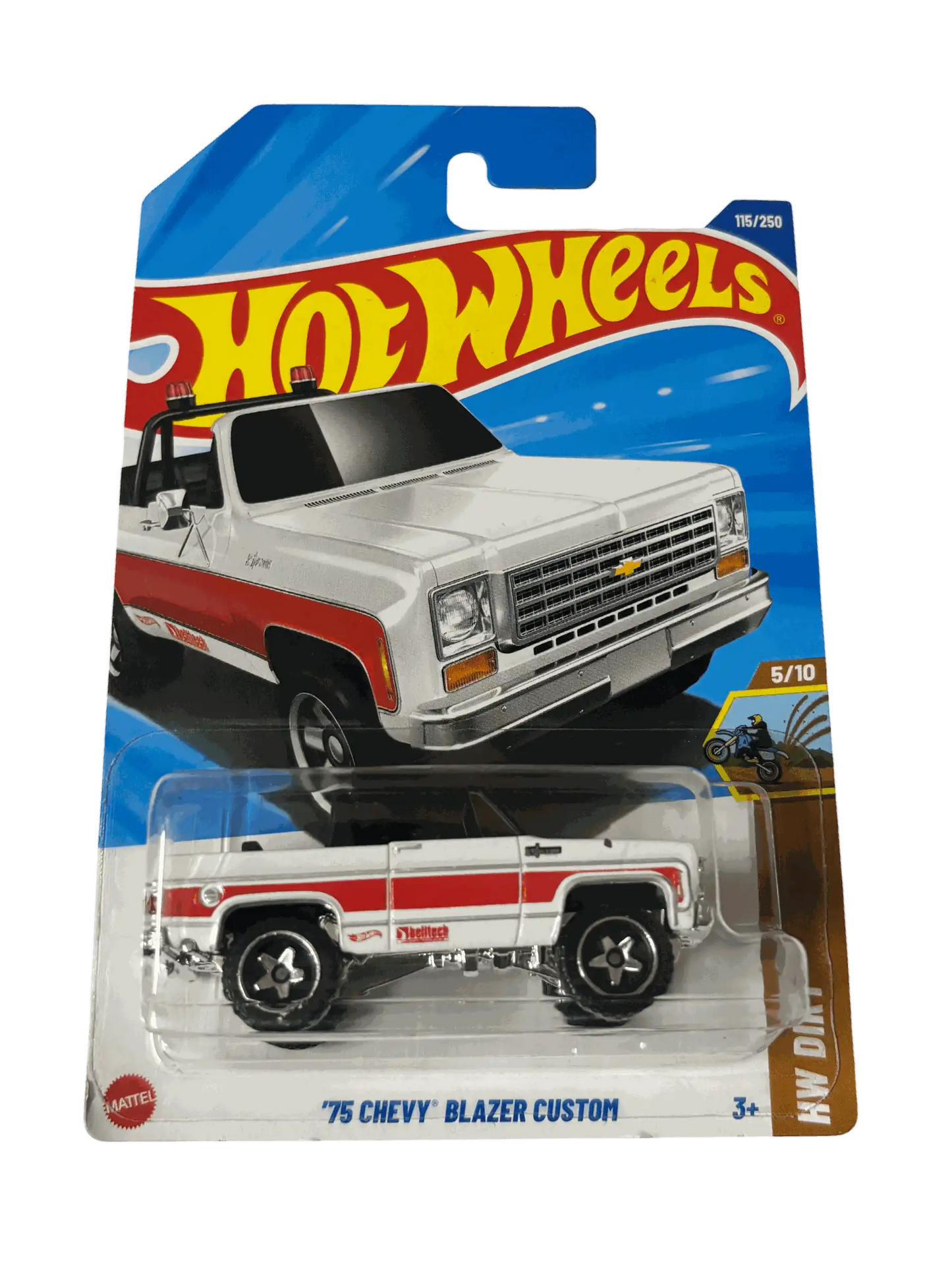 Chevrolet 1975 Custom Blazer White Hot Wheels