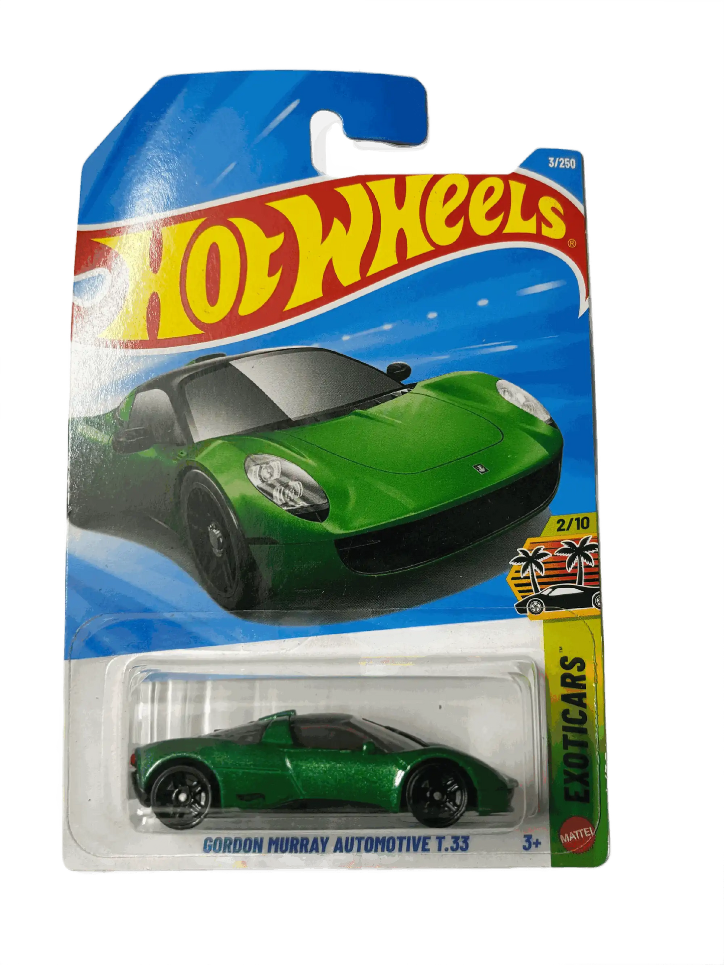 Gordon Murray Automotive T.33 Green Hot Wheels