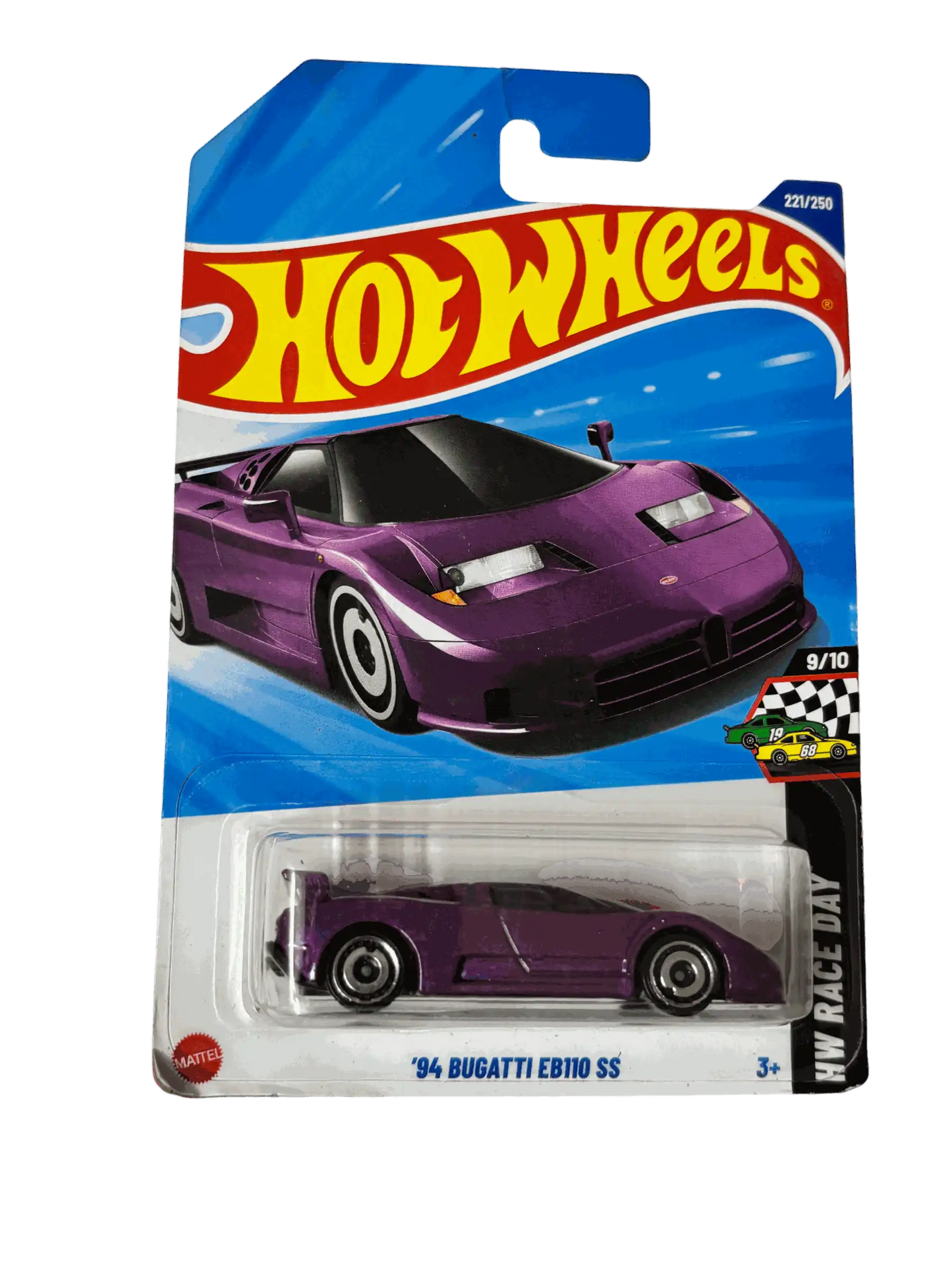 Bugatti EB 110 1994 Purple Hot Wheels