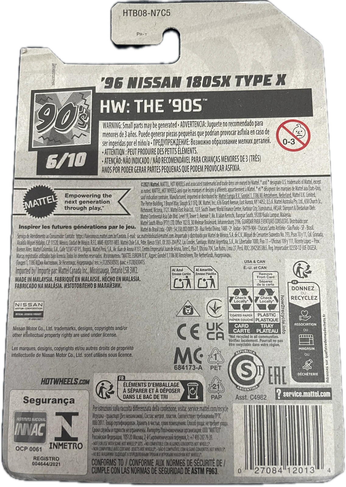 96 Nissan 180SX Type X