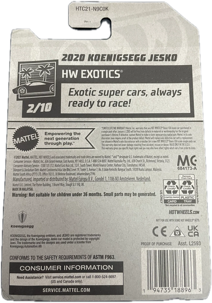 2020 Koenigsegg Jesko