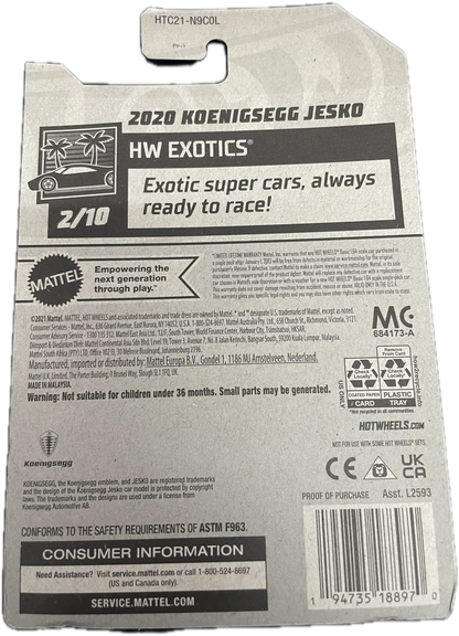 2020 Koenigsegg Jesko