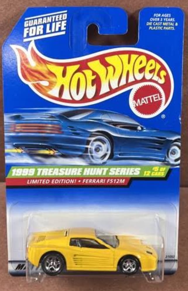 1999 Super Treasure Hunt Ferrari F512M Limited Edition Series
