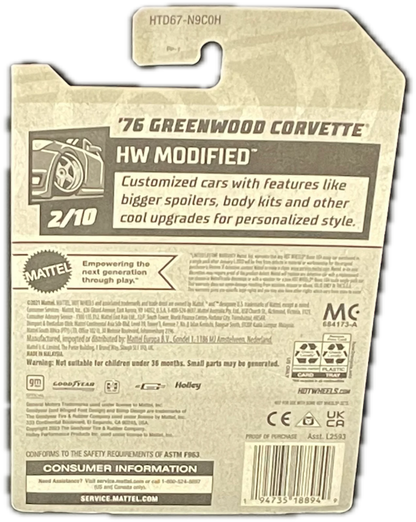 76 Greenwood Corvette