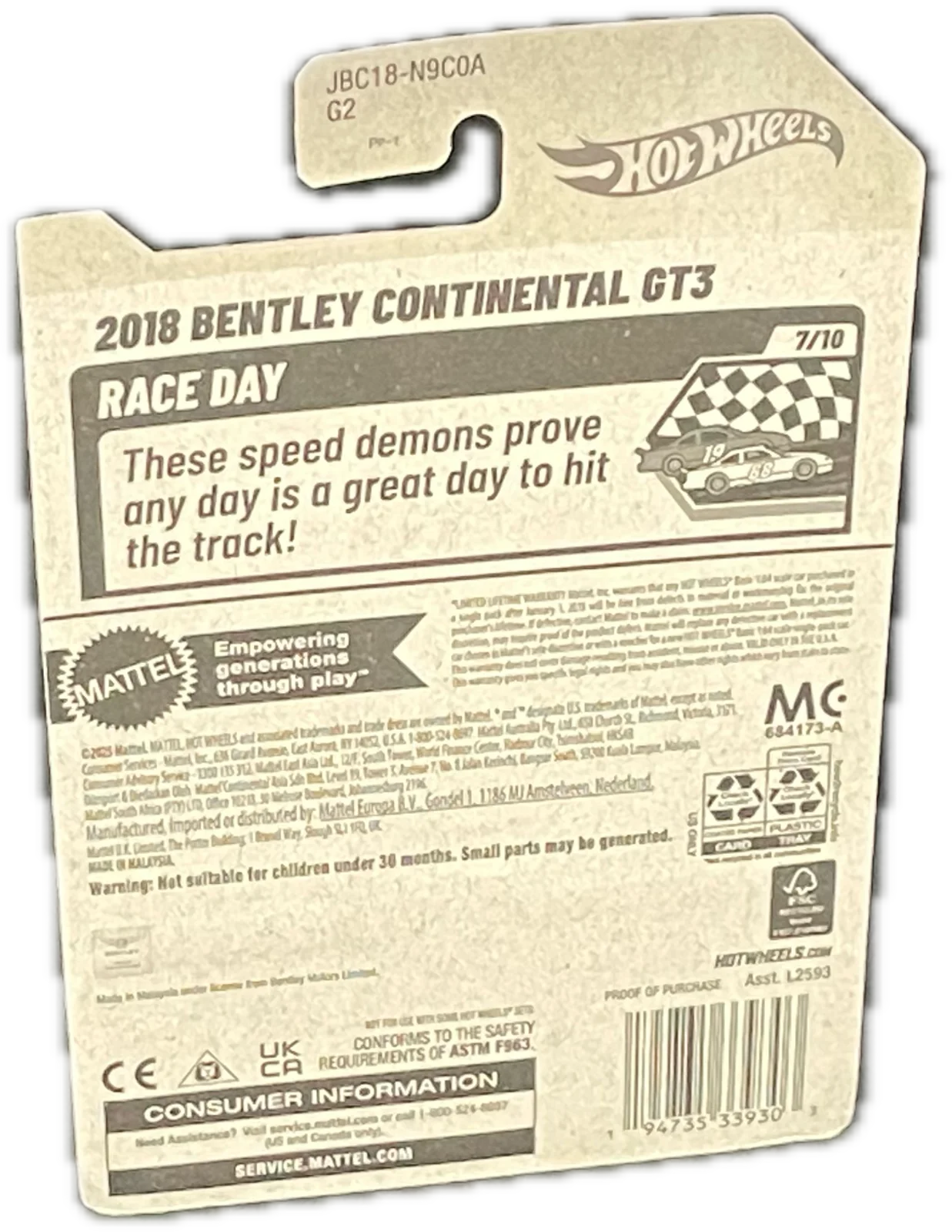 2018 Bentley Continental GT3