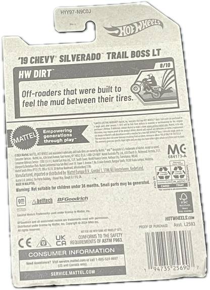 19 Chevy Silverado Trail Boss LT