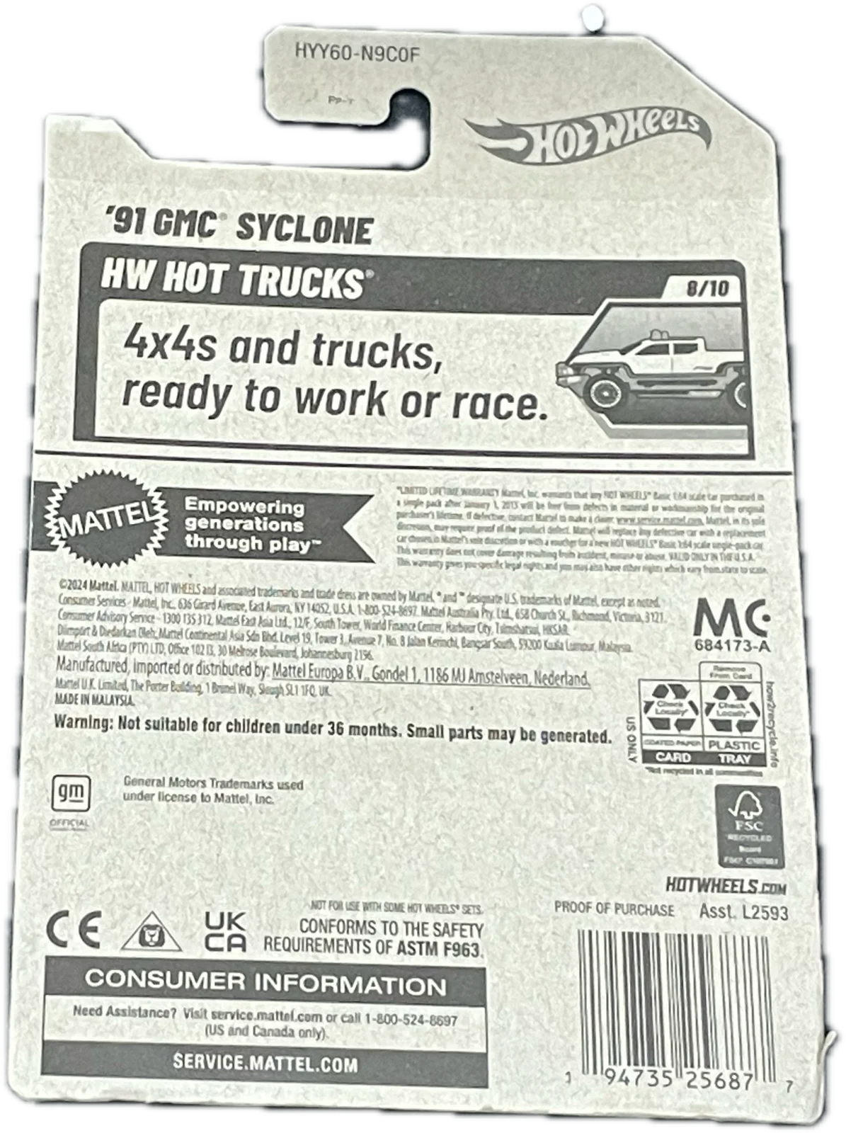 91 GMC' Syclone