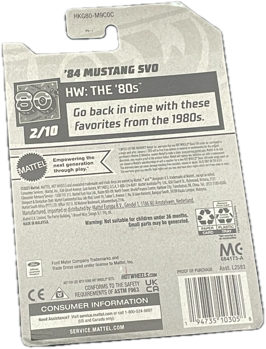 84 Mustang Svo