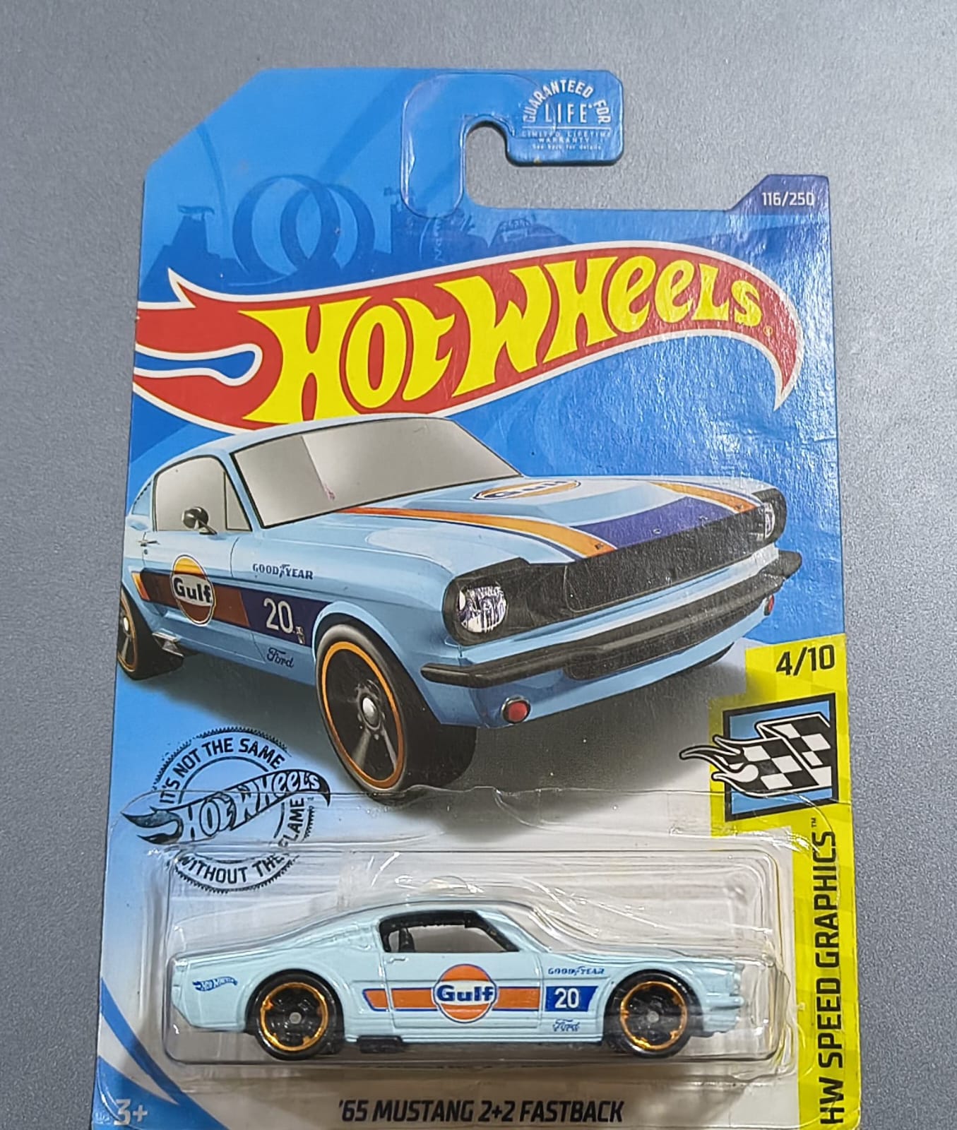 '65 Mustang 2+2 Fastback Hot Wheels Imported