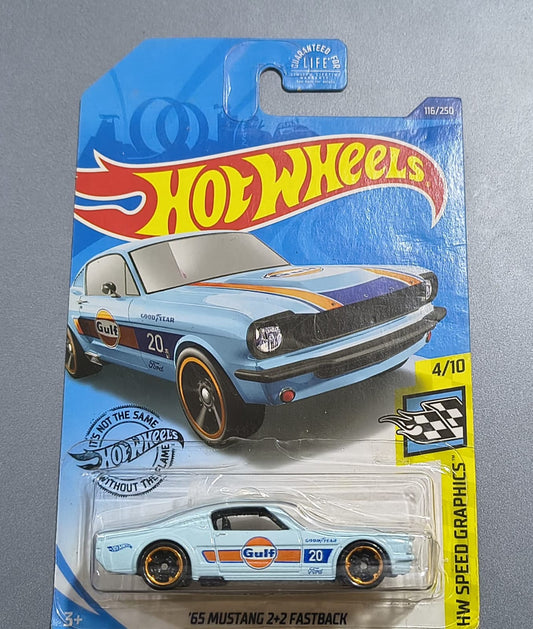 '65 Mustang 2+2 Fastback Hot Wheels Imported