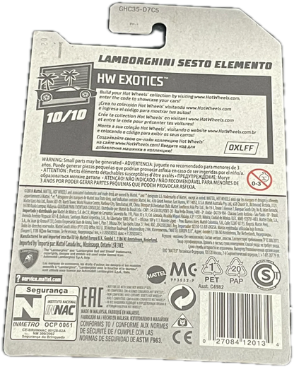 Lamborghini Sesto Elemento