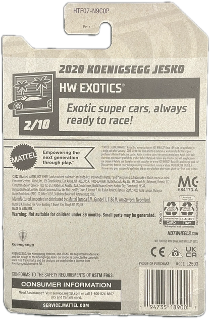 2020 Koenigsegg Jesko