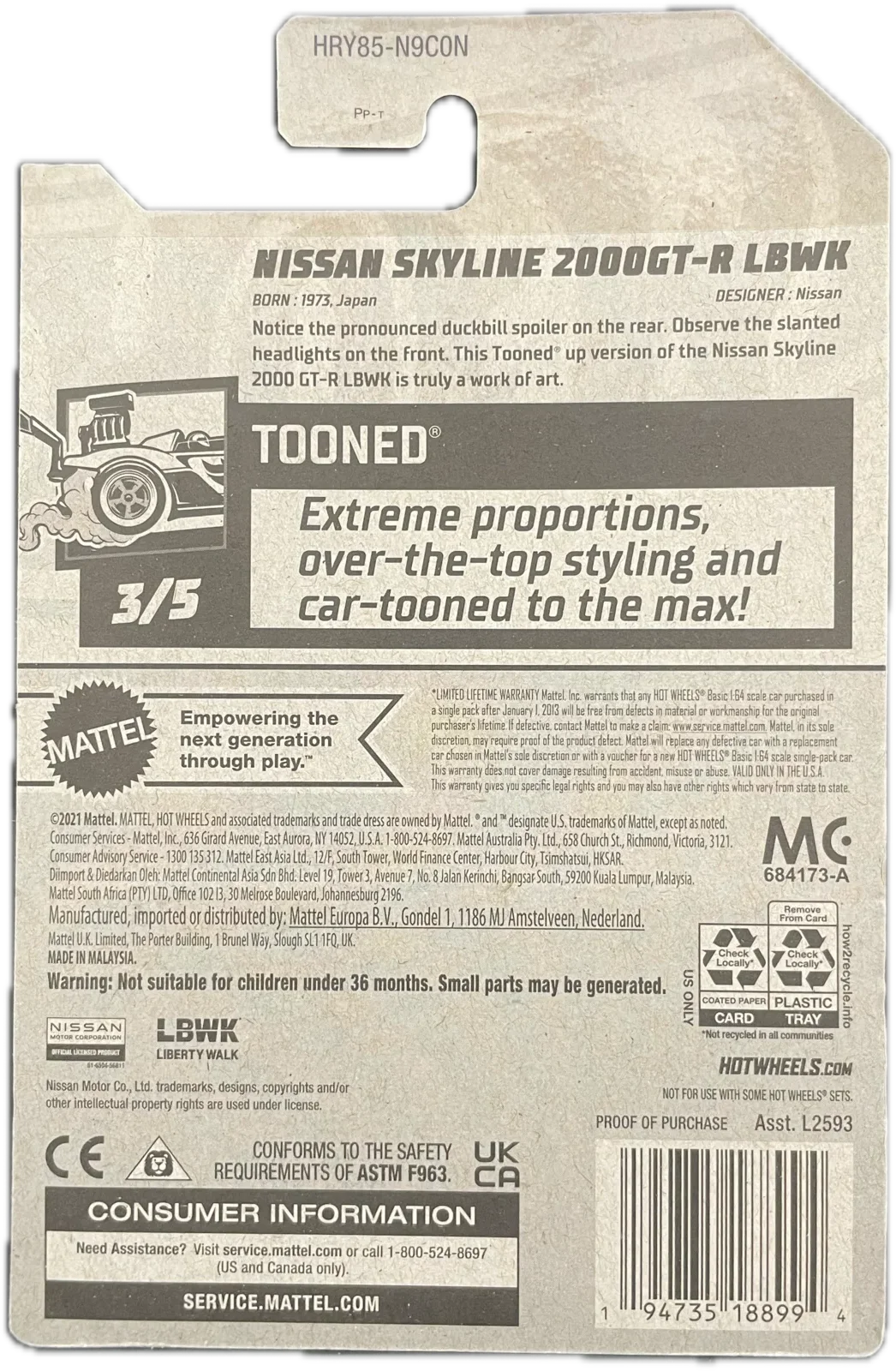 Nissan Skyline 2000GT-R LBWK