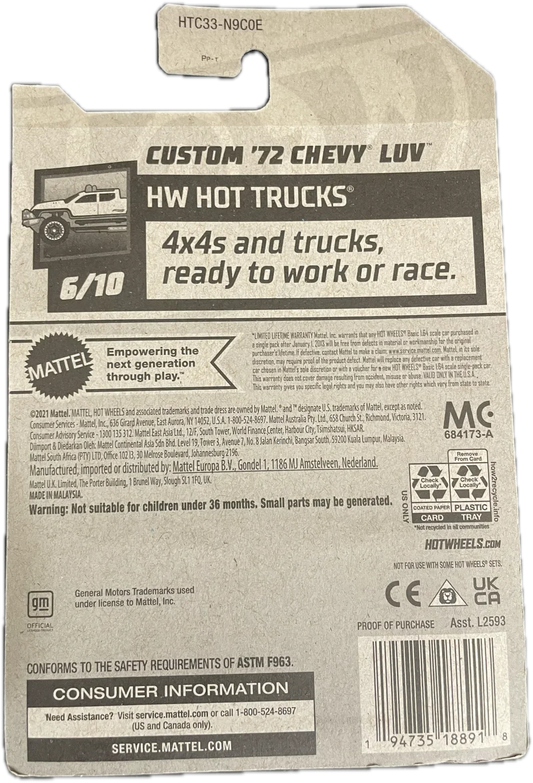 Custom '72 Chevy Luv