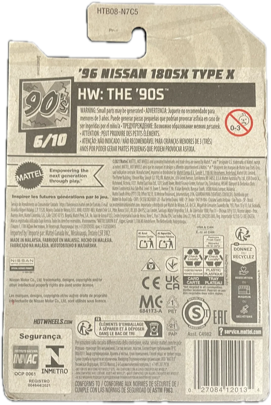 96 Nissan 180SX Type X