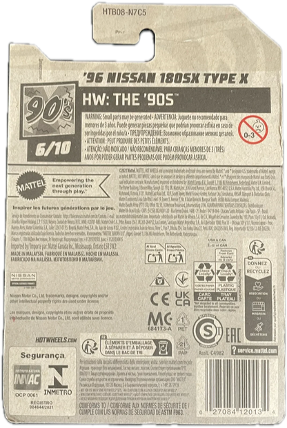 96 Nissan 180SX Type X