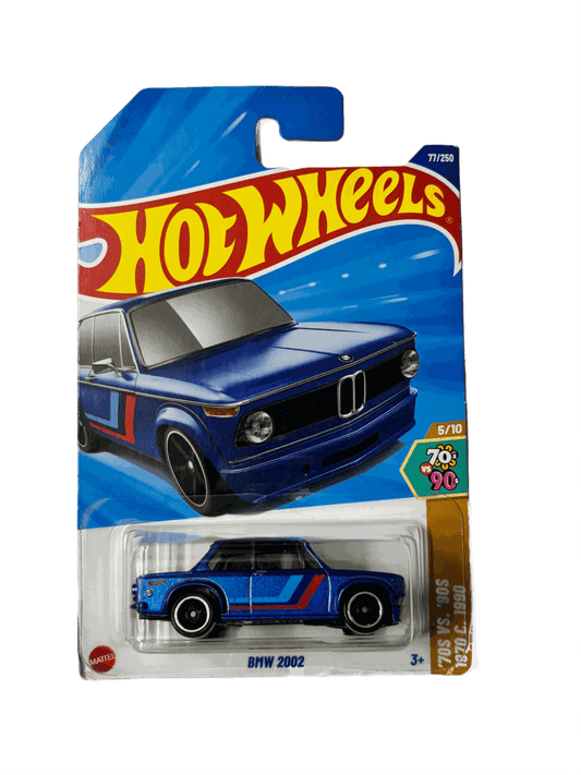 BMW 2002 Blue Hot Wheels