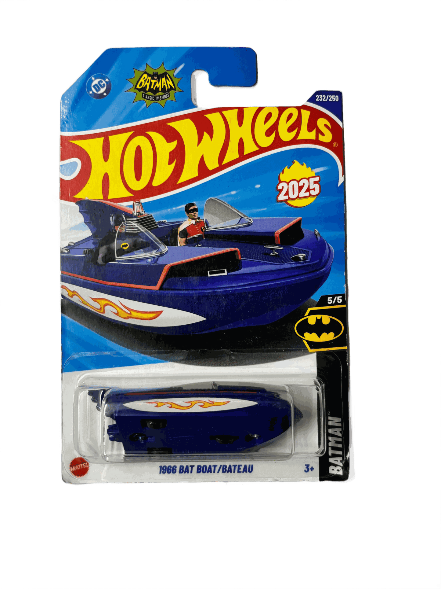 Batman 1966 Boat Blue Hot Wheels