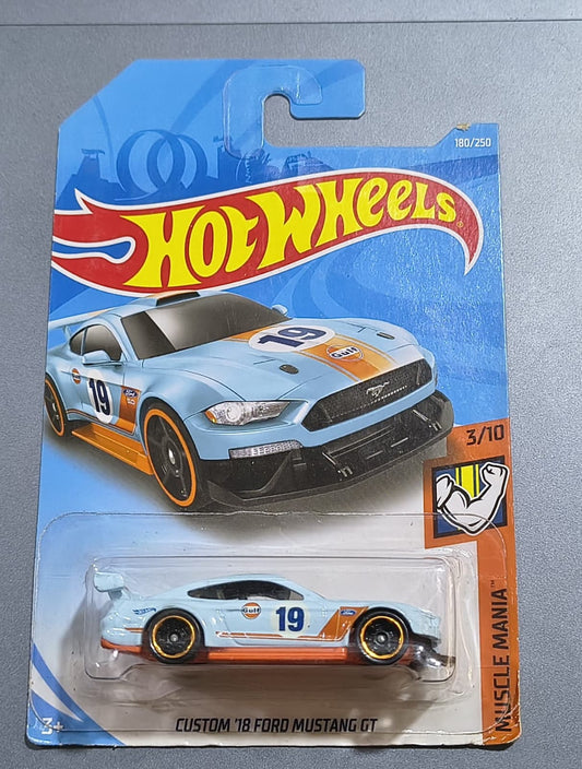Custom '18 Ford Mustang GT Hot Wheels