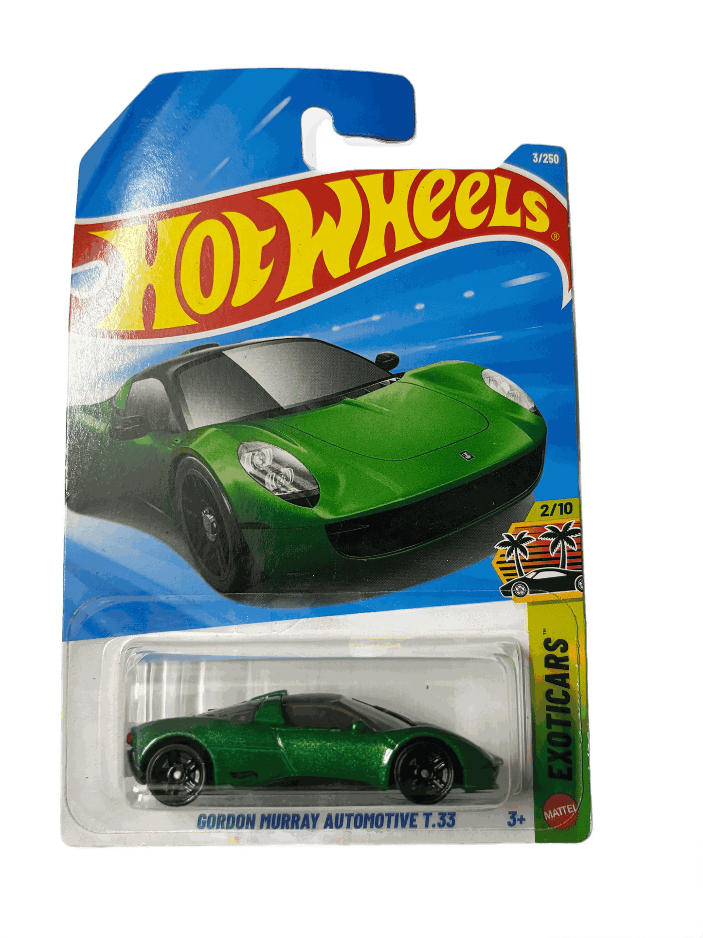Gordon Murray Automotive T.33 Green Hot Wheels