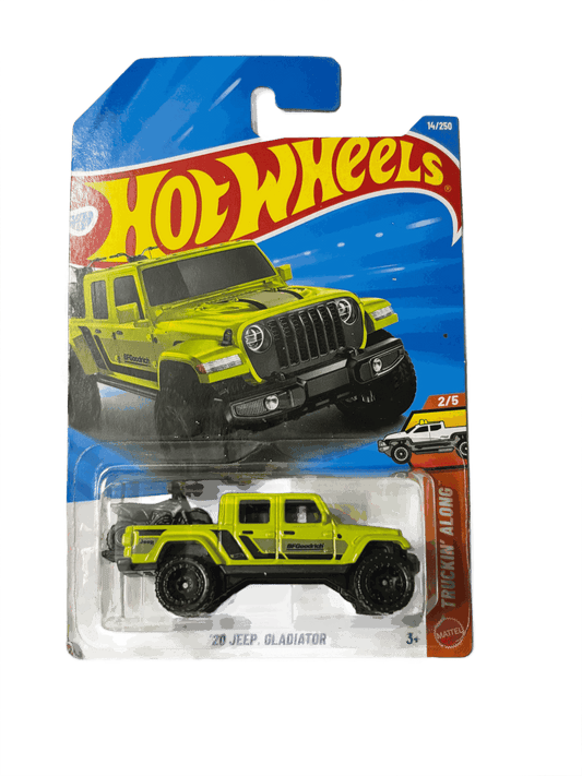 Jeep 2020 Gladiator Neon Green Hot Wheels Premium