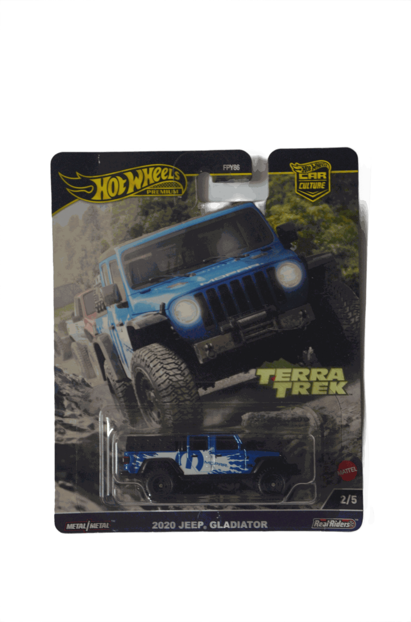 Jeep 2020 Gladiator Terra Trek Blue Hot Wheels Premium
