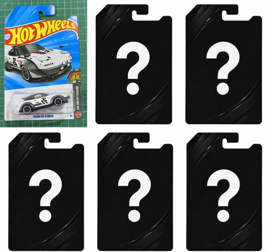 Mazda MX-5 Miata with 5 Mystery Cars (Set of 6)