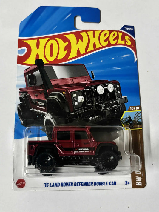 15 Land Rover Defender Double Cab Hot Wheels