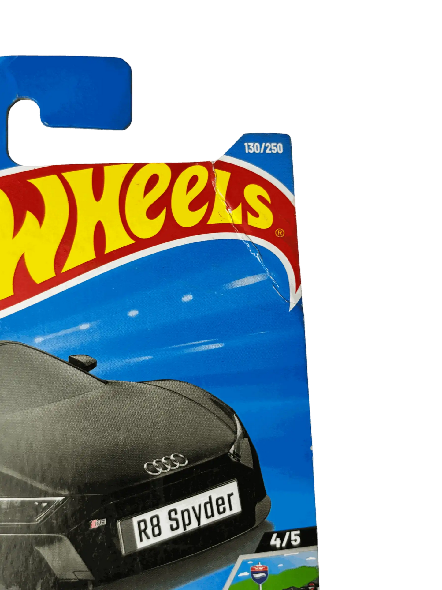 Audi R8 Spyder 2019 Black Hot Wheels